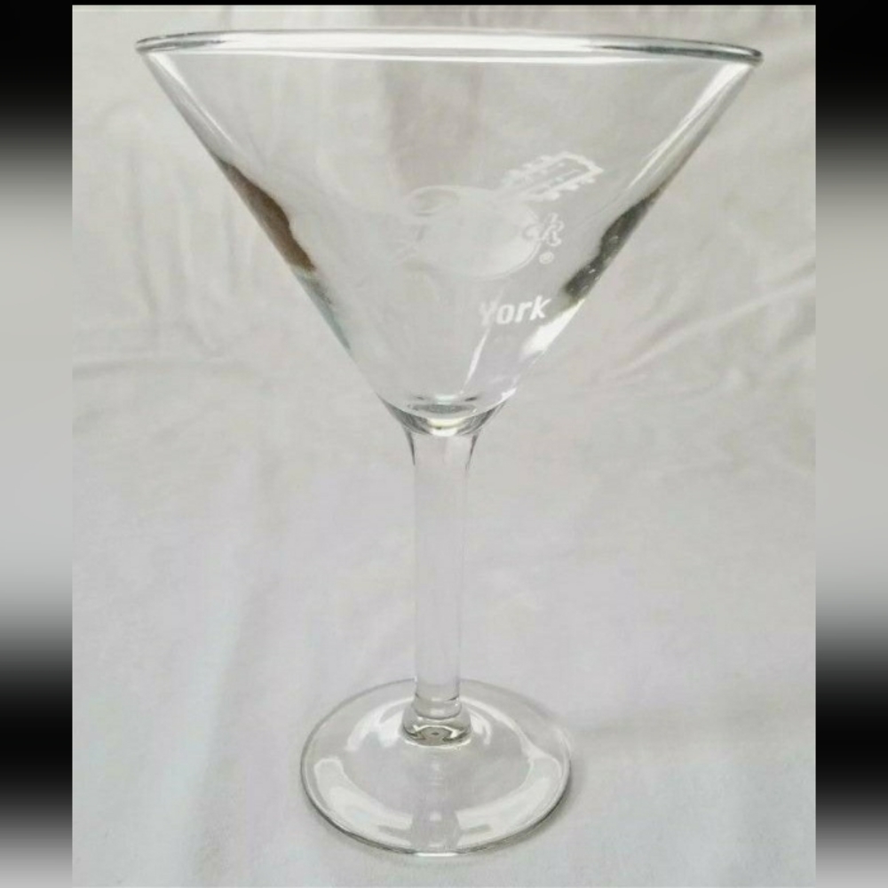 Hard Rock Cafe New York Martini Glass